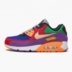 Nike WMNS Air Max 90 Viotech OG CD0917 600 Sports Shoes 