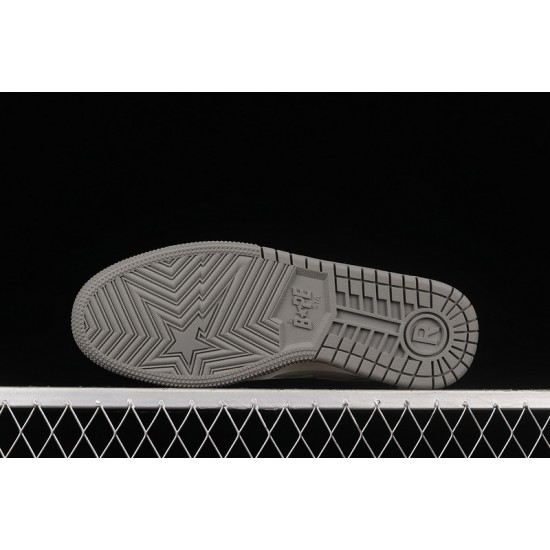 A Bathing Ape SK8 TO NIGO GREYGREYGREEN 1H80-191-018 Bape Shoes