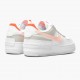 Nike WMNS Air Force 1 Shadow White/Crimson Tint Sports Shoes DH3896-100